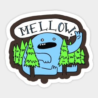 Hello Mellow. Sticker